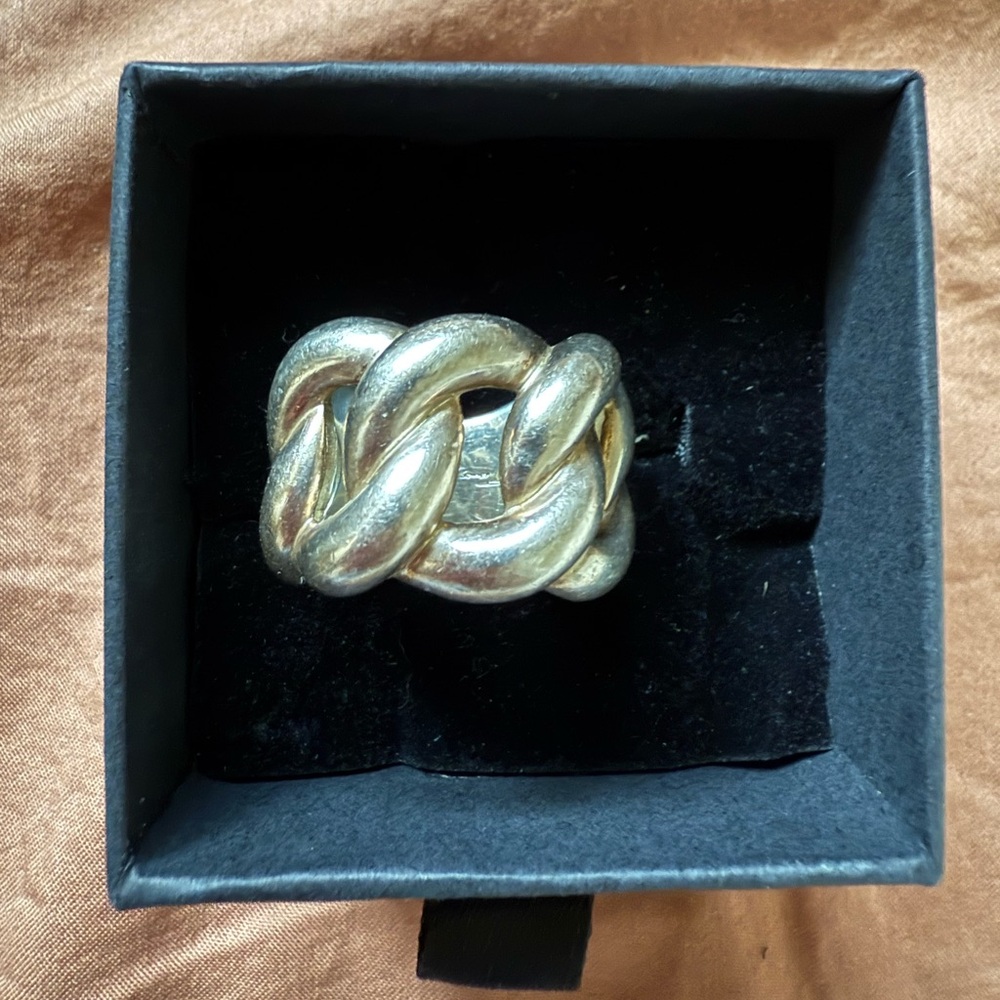 Thomas Sabo Solid Sterling Chain Ring